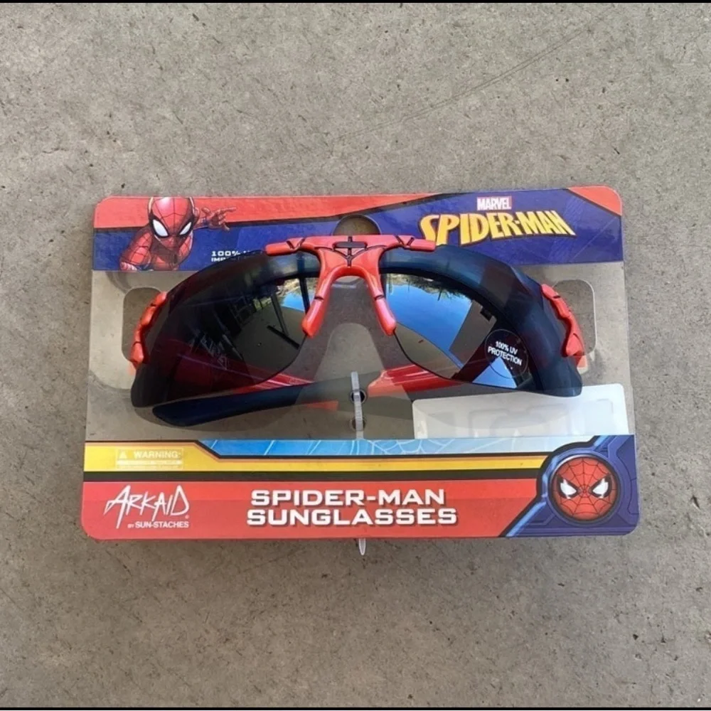 NWT pair of Marvel Spider-Man 100% UV Protection and Impact Resistant Lenses.